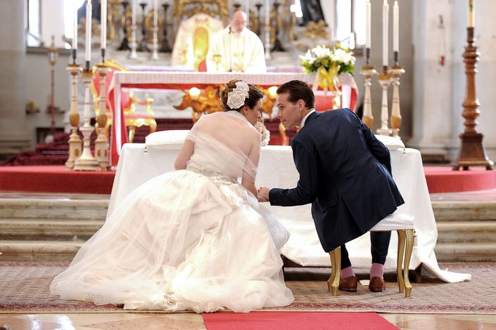 Matrimonio religioso in chiesa a Venezia