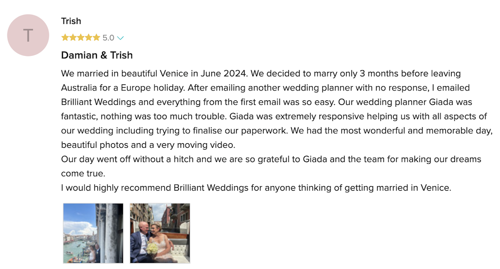 Wedding Wire rid