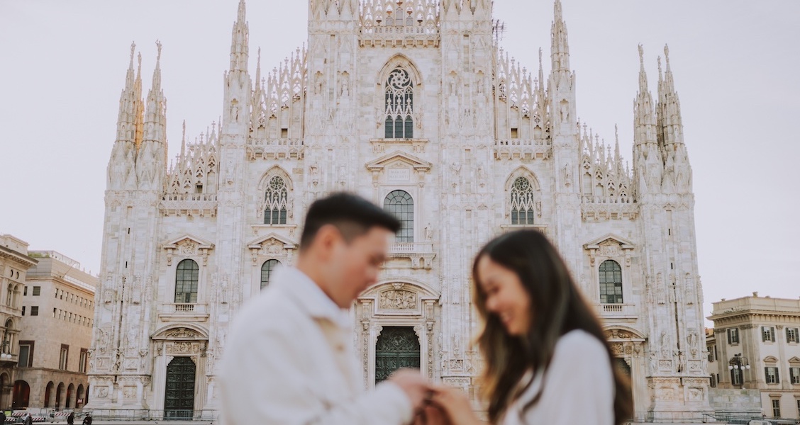 Idee indimenticabili per una proposta di matrimonio a Milano dove fare la grande domanda