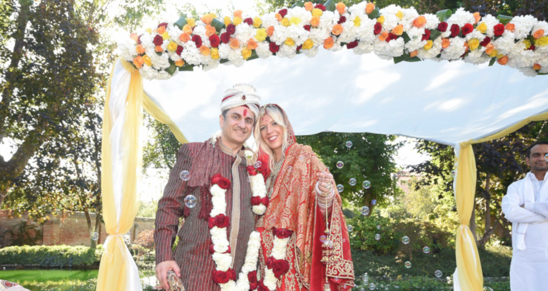 Cerimonia hindu in Italia -  matrimonio indiano Allyson e Sanjay Hiranandani
