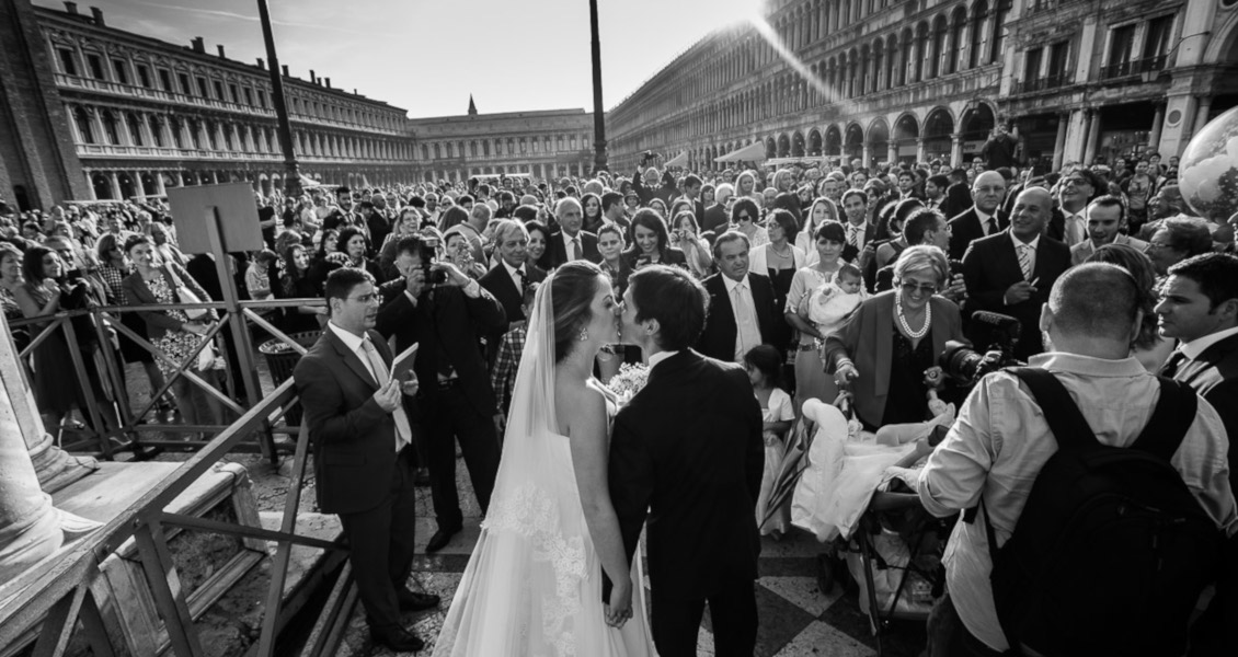 Matrimonio cattolico a Venezia, la candida favola di Ersilia e Cataldo