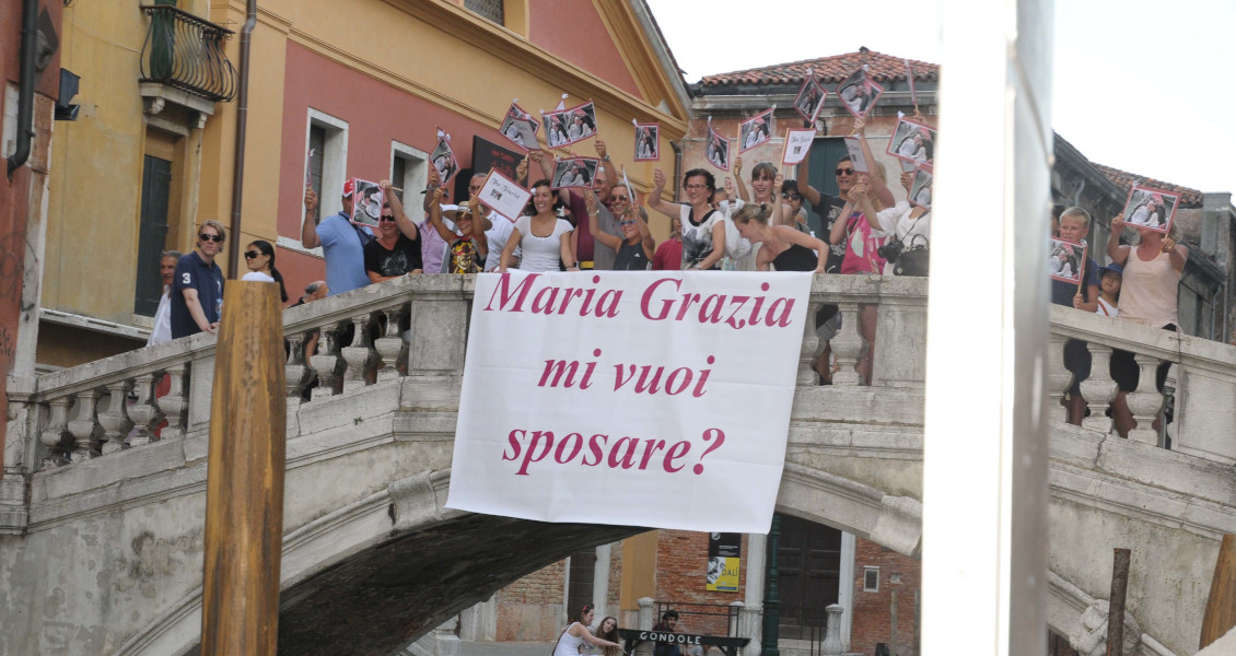 Proposta di matrimonio a Venezia in gondola