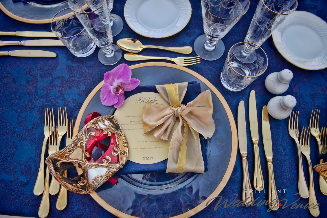 07 idee di decorazioni per il vostro matrimonio a Venezia