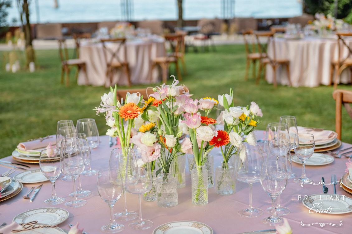 La cerimonia di matrimonio simbolico nei giardini del San Clemente Palace Kempinski a Venezia