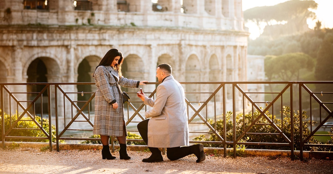 organizzare proposta di matrimonio roma