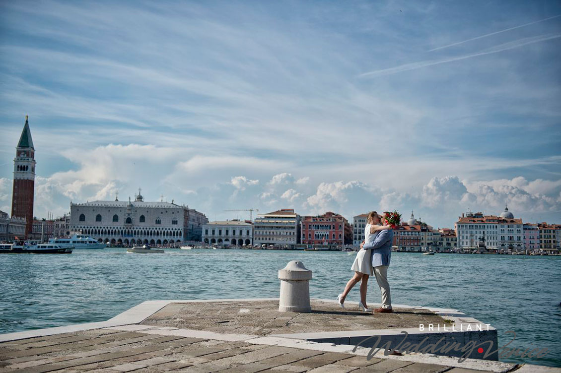 Proposta di matrimonio isola di San Giorgio