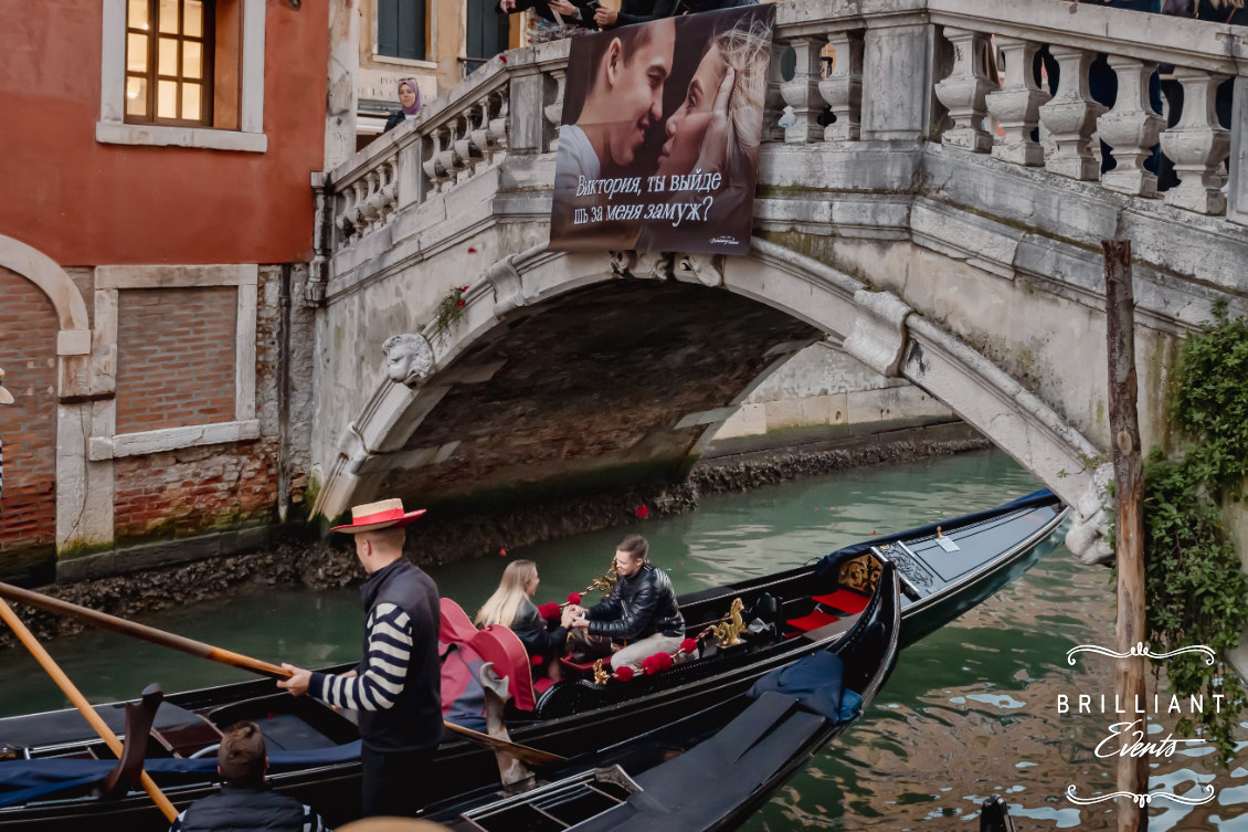 Proposta di matrimonio Canal Grande