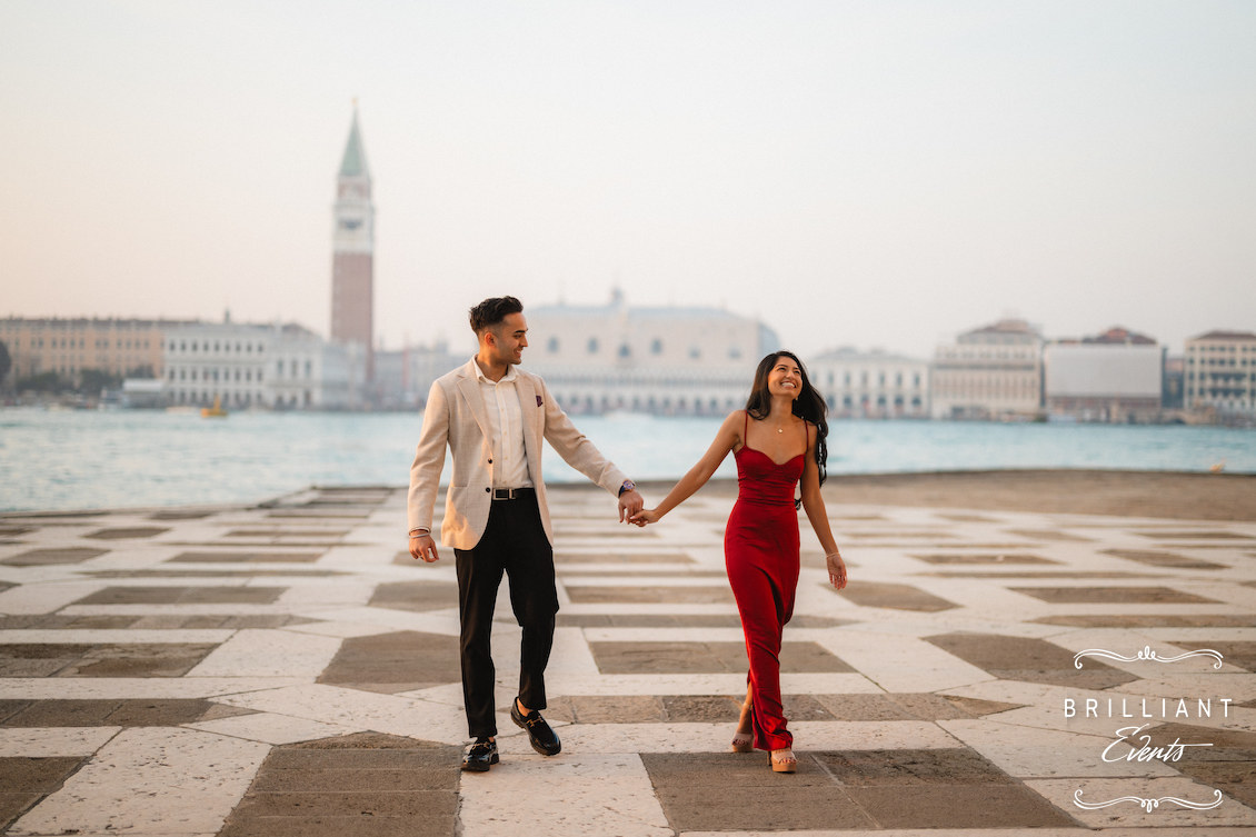 La più elegante proposta di matrimonio in un palazzo a Venezia