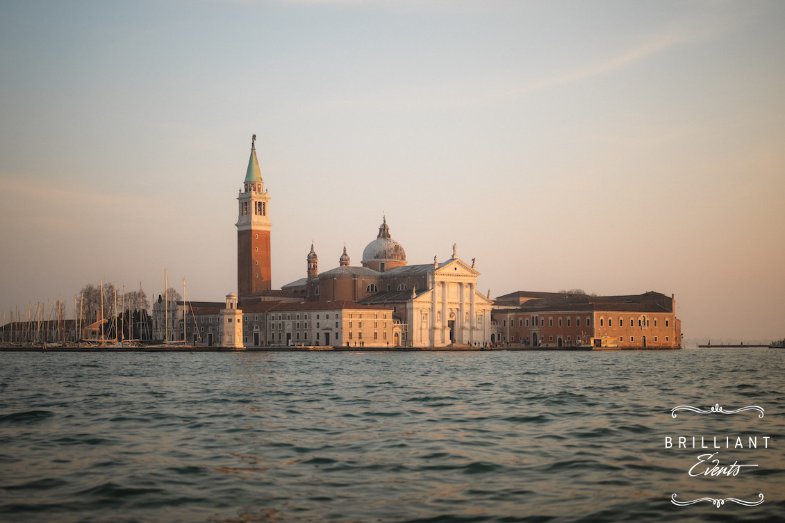 proposta al tramonto a venezia
