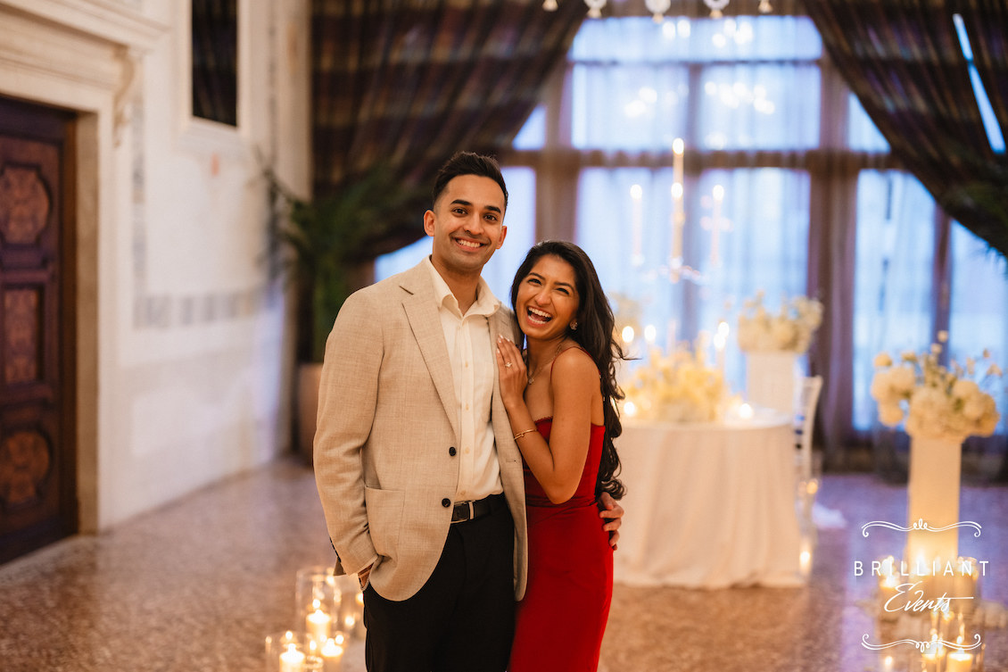 sorpresa di matrimonio in palazzo venezia