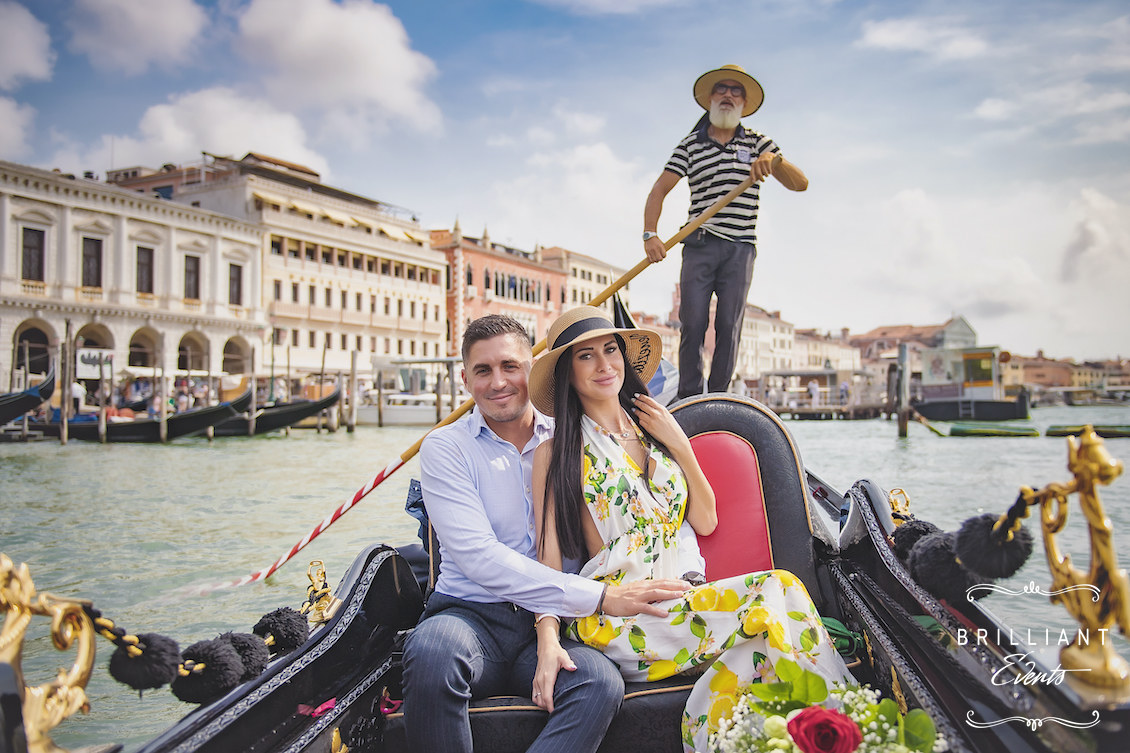 Fidanzamento a venezia gondola