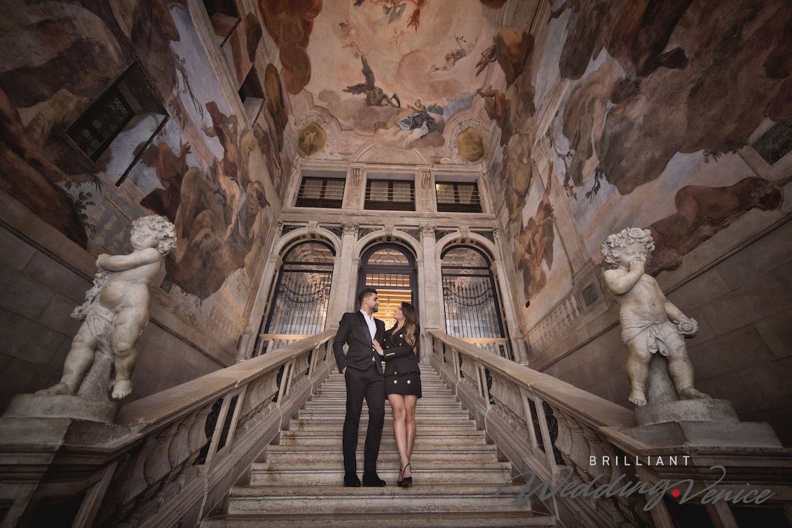 Fidanzarsi un un palazzo di lusso a Venezia