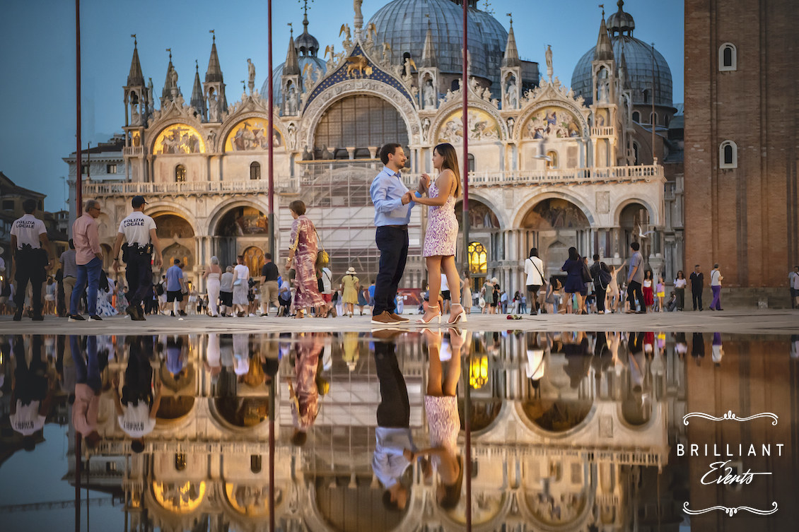 Piazza San Marco Foto Romantiche Acqua Alta