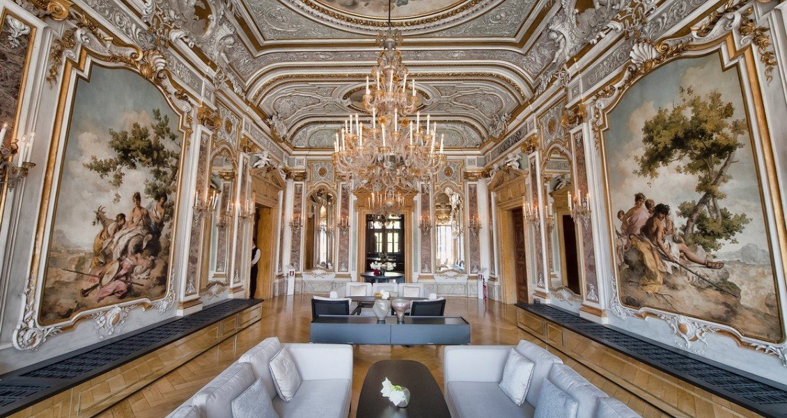 Matrimonio nel lussuoso Aman Hotel a Venezia, Italia