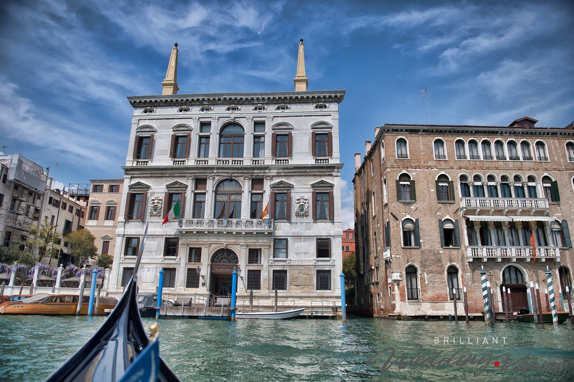 matrimonio lussuoso Aman Venezia Italia