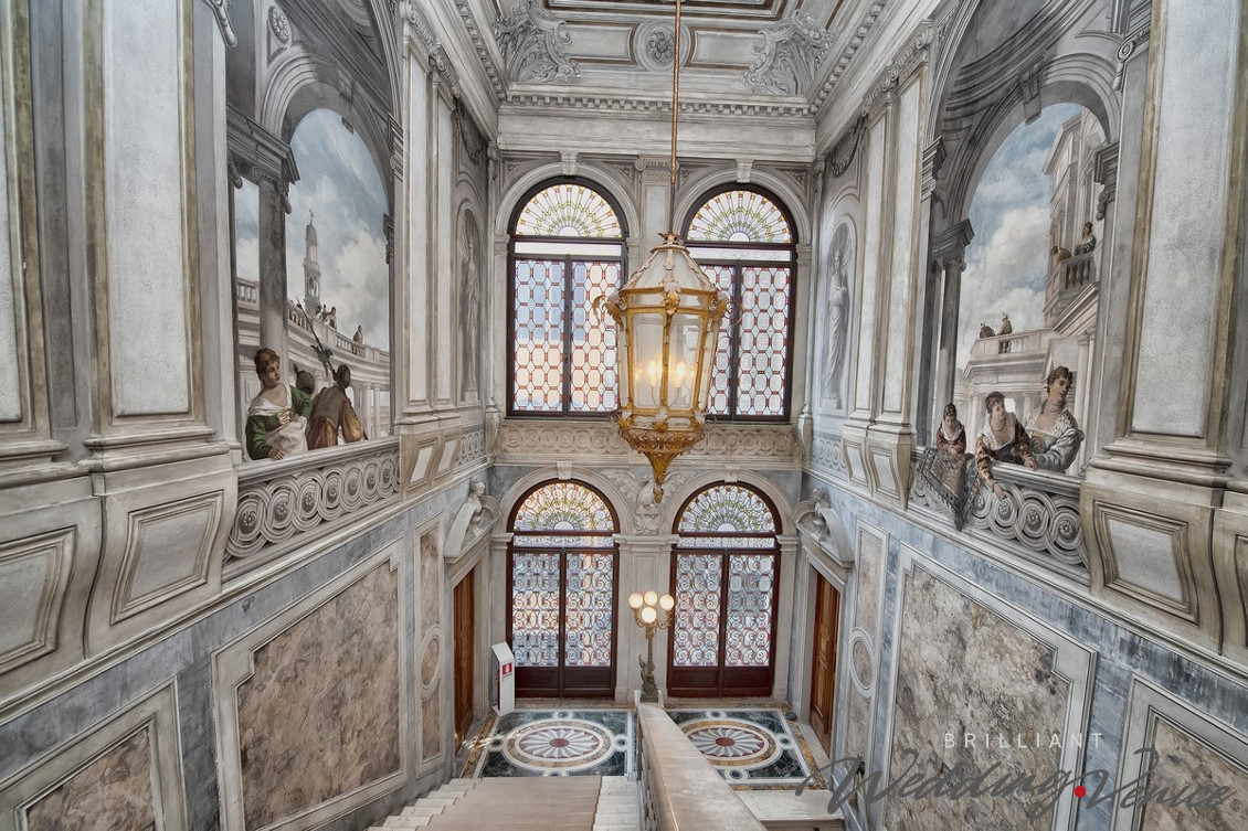 Matrimonio lussuoso Aman Venezia Italia