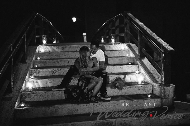 007 romantic proposal in venice